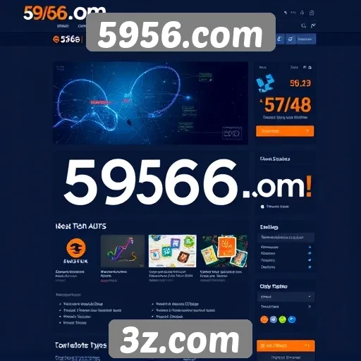 Análise da interface de usuário do site 5956.com